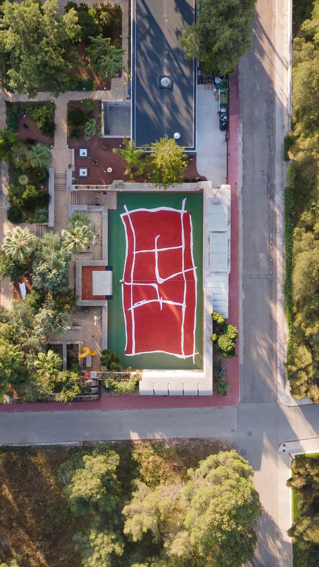 Casa Axis Hard Court Top View