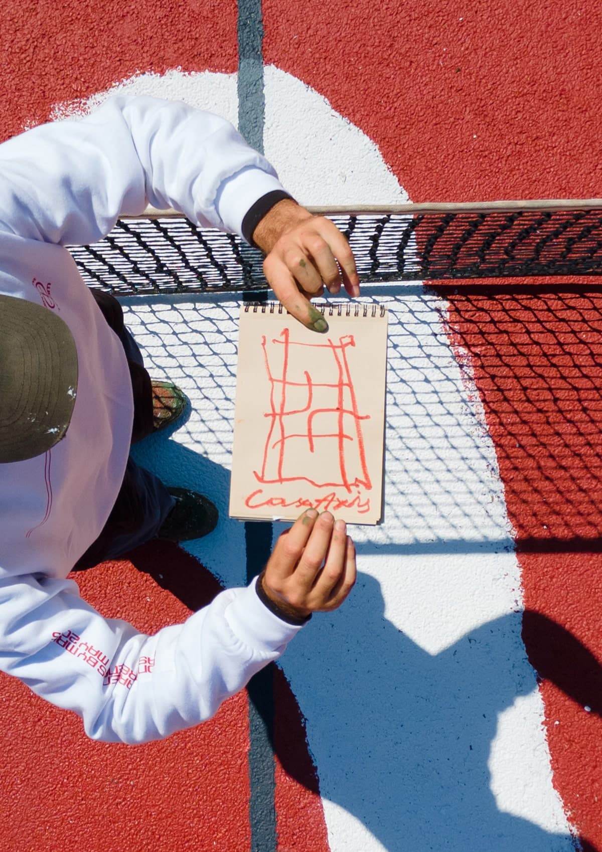 Casa Axis Hard Court First Sketch